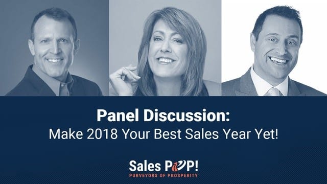 Watch Make 2018 Your Best Sales Year Yet! with John Golden @JohnGoldenFRR @acting4sales @GrowUpSales